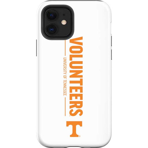 University of Tennessee-Knoxville Volunteers Text iPhone 12 Impact Case
