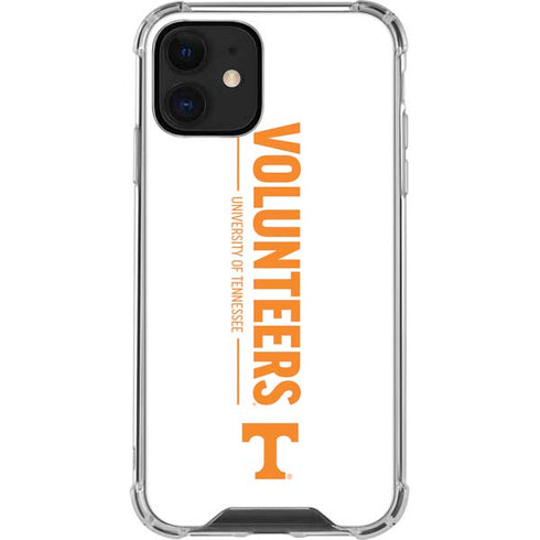 University of Tennessee-Knoxville Volunteers Text iPhone 12 Mini Clear Case
