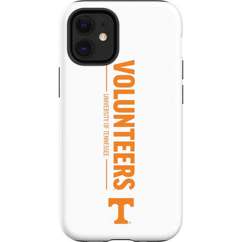 University of Tennessee-Knoxville Volunteers Text iPhone 12 Mini Impact Case