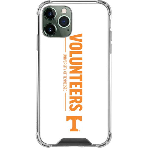 University of Tennessee-Knoxville Volunteers Text iPhone 12 Pro Clear Case
