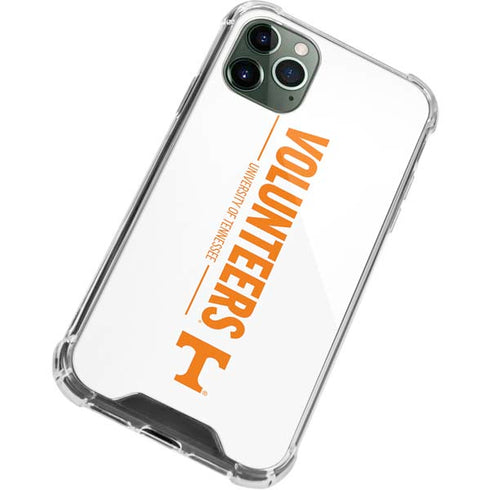 University of Tennessee-Knoxville Volunteers Text iPhone 12 Pro Clear Case