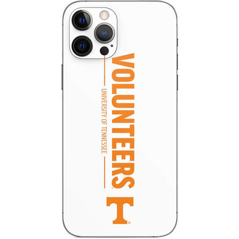 University of Tennessee-Knoxville Volunteers Text iPhone 12 Pro Skin