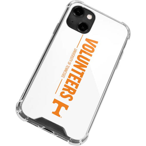 University of Tennessee-Knoxville Volunteers Text iPhone 13 Clear Case