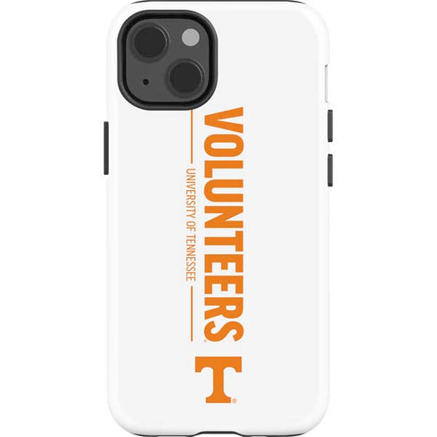 University of Tennessee-Knoxville Volunteers Text iPhone 13 Impact Case