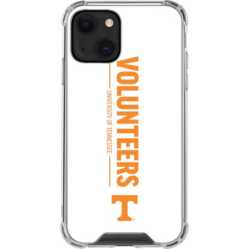 University of Tennessee-Knoxville Volunteers Text iPhone 13 Mini Clear Case