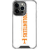 University of Tennessee-Knoxville Volunteers Text iPhone 13 Pro Clear Case