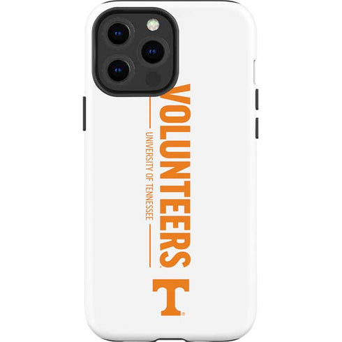 University of Tennessee-Knoxville Volunteers Text iPhone 13 Pro Max Impact Case