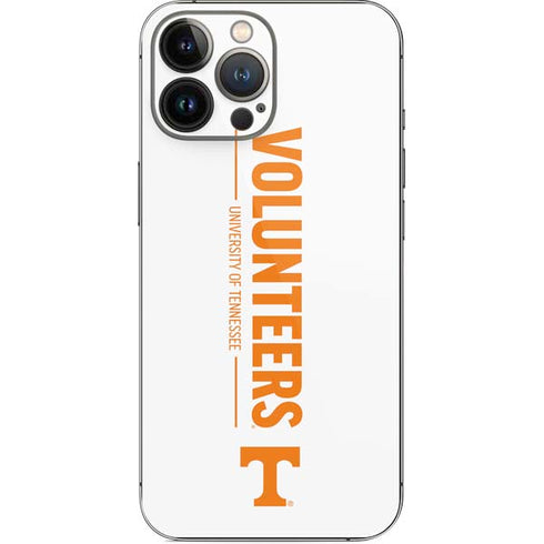 University of Tennessee-Knoxville Volunteers Text iPhone 13 Pro Max Skin