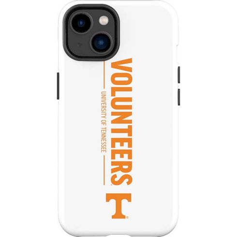 University of Tennessee-Knoxville Volunteers Text iPhone 14 Plus Impact Case