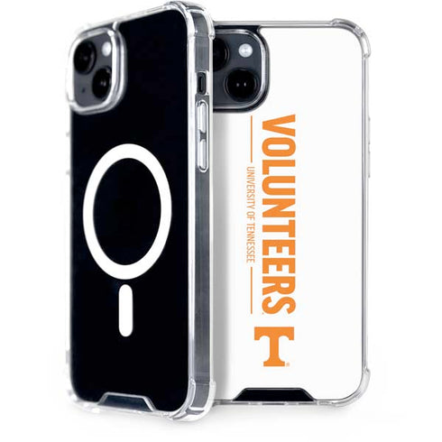 University of Tennessee-Knoxville Volunteers Text iPhone 15 Plus MagSafe Case
