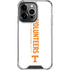 University of Tennessee-Knoxville Volunteers Text iPhone 14 Pro Clear Case