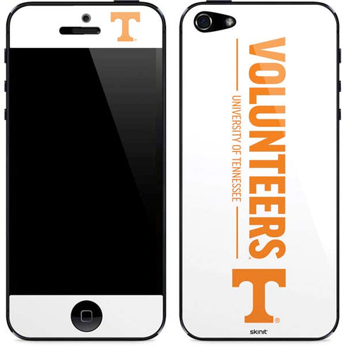University of Tennessee-Knoxville Volunteers Text iPhone 5/5s/5SE Skin