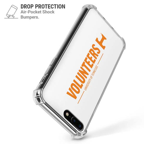 University of Tennessee-Knoxville Volunteers Text iPhone 7/8 Plus Clear Case