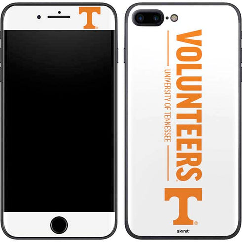 University of Tennessee-Knoxville Volunteers Text iPhone 8 Plus Skin