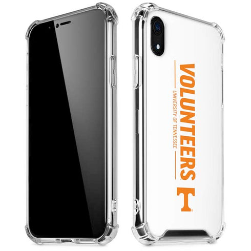 University of Tennessee-Knoxville Volunteers Text iPhone XR Clear Case