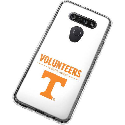 University of Tennessee-Knoxville Volunteers Text LG K51/Q51 Clear Case