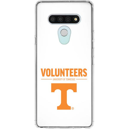 University of Tennessee-Knoxville Volunteers Text LG Stylo 6 Clear Case