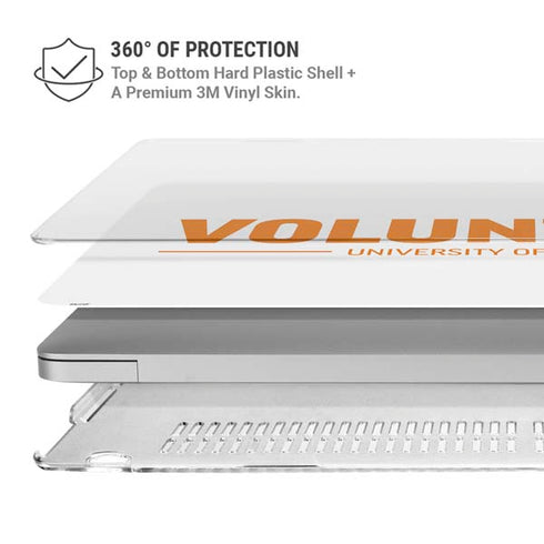 University of Tennessee-Knoxville Volunteers Text MacBook Air 13in M1 (2021) Case plus Skin