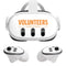 University of Tennessee-Knoxville Volunteers Text Meta Quest 3 Skin