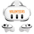 University of Tennessee-Knoxville Volunteers Text Meta Quest 3 Skin
