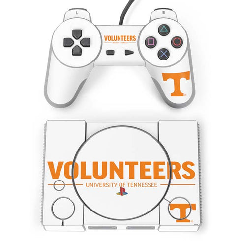 University of Tennessee-Knoxville Volunteers Text PlayStation Classic Bundle Skin