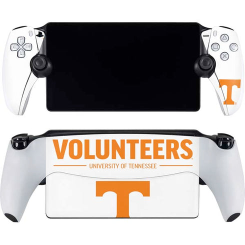 University of Tennessee-Knoxville Volunteers Text PlayStation Portal Remote Player Skin