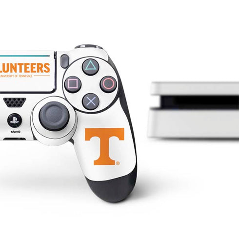 University of Tennessee-Knoxville Volunteers Text PS4 Slim Bundle Skin