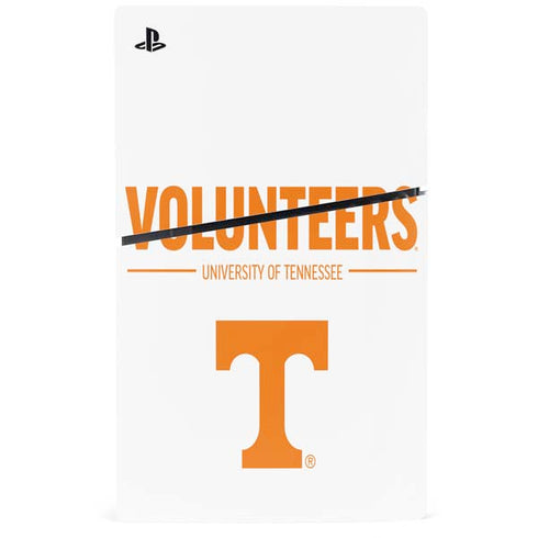 University of Tennessee-Knoxville Volunteers Text PS5 Slim Disk Bundle Skin
