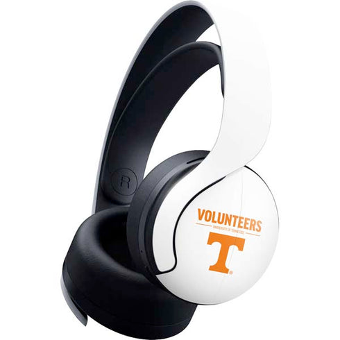 University of Tennessee-Knoxville Volunteers Text PULSE 3D Wireless Headset for PS5 Skin