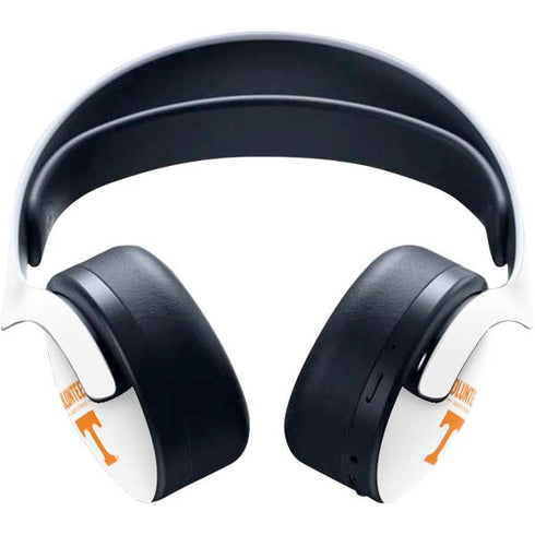 University of Tennessee-Knoxville Volunteers Text PULSE 3D Wireless Headset for PS5 Skin