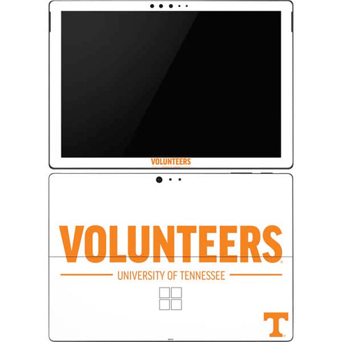 University of Tennessee-Knoxville Volunteers Text Surface Pro 6 Skin