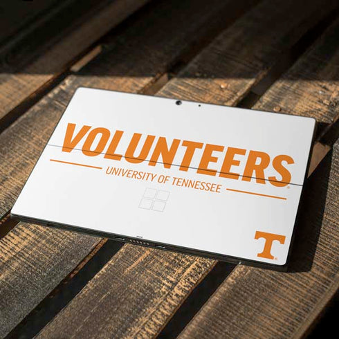 University of Tennessee-Knoxville Volunteers Text Surface Pro 7 Skin