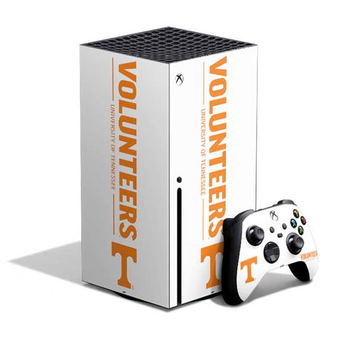 University of Tennessee-Knoxville Volunteers Text Xbox Series X Bundle Skin