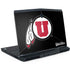 University of Utah Circle and Feather on Black Dell Alienware Skin