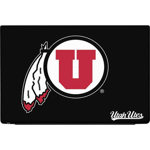 Utah Circle and Feather on Black Dell Vostro 15 5590 Skin