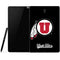 Utah Circle and Feather on Black Galaxy Tab S4 (2018) Skin