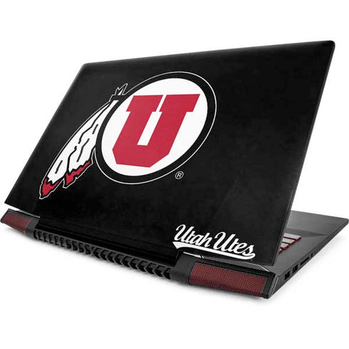 Utah Circle and Feather on Black Ideapad Y700-15ISK Skin