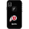 Utah Circle and Feather on Black LifeProof Fre iPhone XR Skin