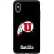 Utah Circle and Feather on Black OtterBox Symmetry iPhone XS Max Skin