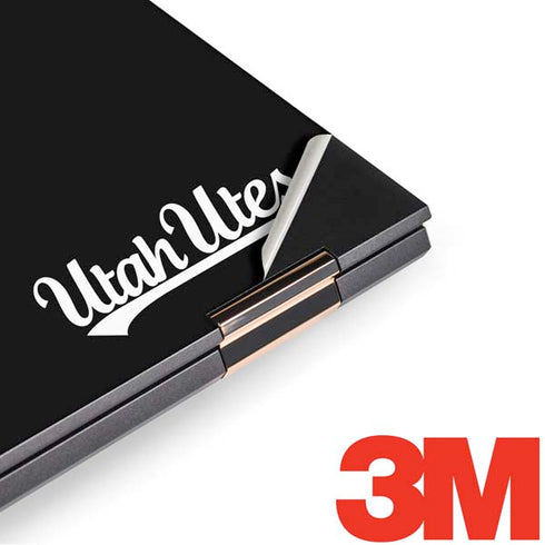 Utah Circle and Feather on Black Spectre x360 15t Skin