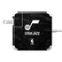 NBA Utah Jazz Black Animal Print 85W Power Adapter (15 and 17 inch MacBook Pro Charger) Skin