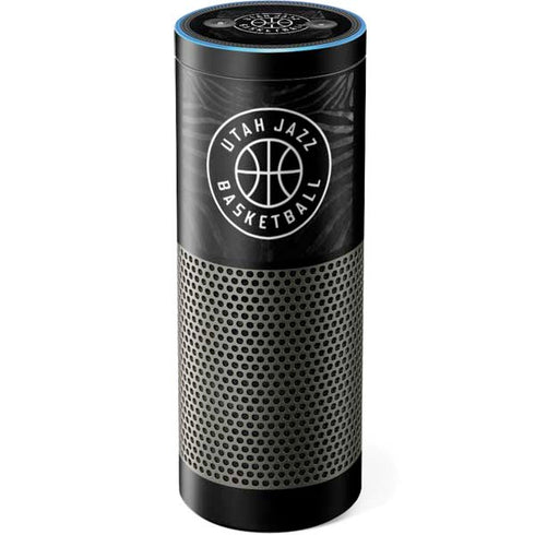 NBA Utah Jazz Black Animal Print Amazon Echo Skin