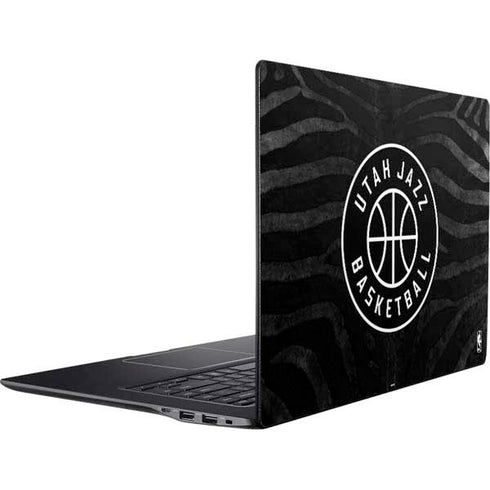 NBA Utah Jazz Black Animal Print Ativ Book 9 (15.6in 2014) Skin