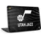 NBA Utah Jazz Black Animal Print HP Chromebook Skin