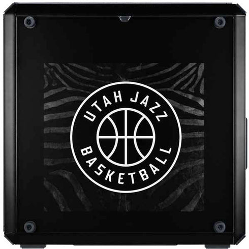 NBA Utah Jazz Black Animal Print Cooler Master MasterBox Q300L Mini Tower Skin