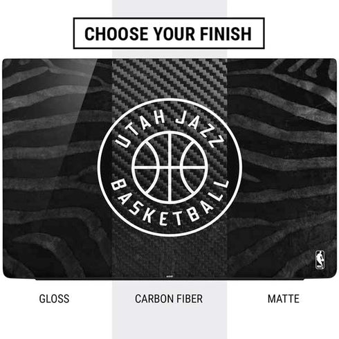 NBA Utah Jazz Black Animal Print Dell Vostro Skin