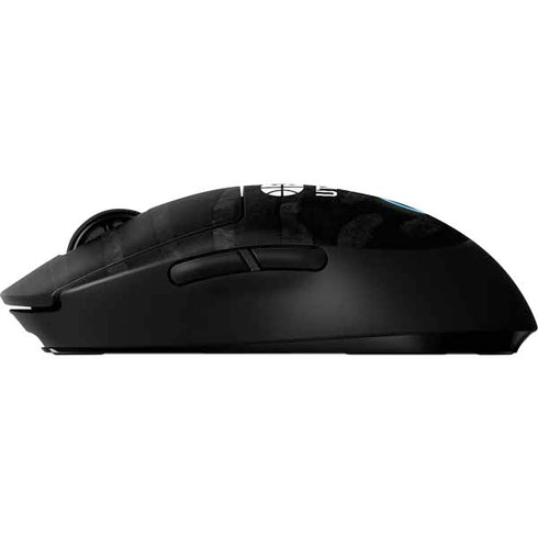 NBA Utah Jazz Black Animal Print G Pro Wireless Gaming Mouse Skin