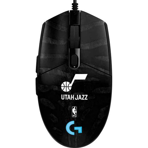 NBA Utah Jazz Black Animal Print G203 Prodigy RGB Wired Gaming Mouse Skin