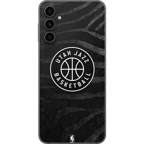 NBA Utah Jazz Black Animal Print Galaxy A14 5G Skin