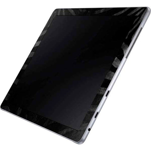 NBA Utah Jazz Black Animal Print Galaxy Book 12in Skin